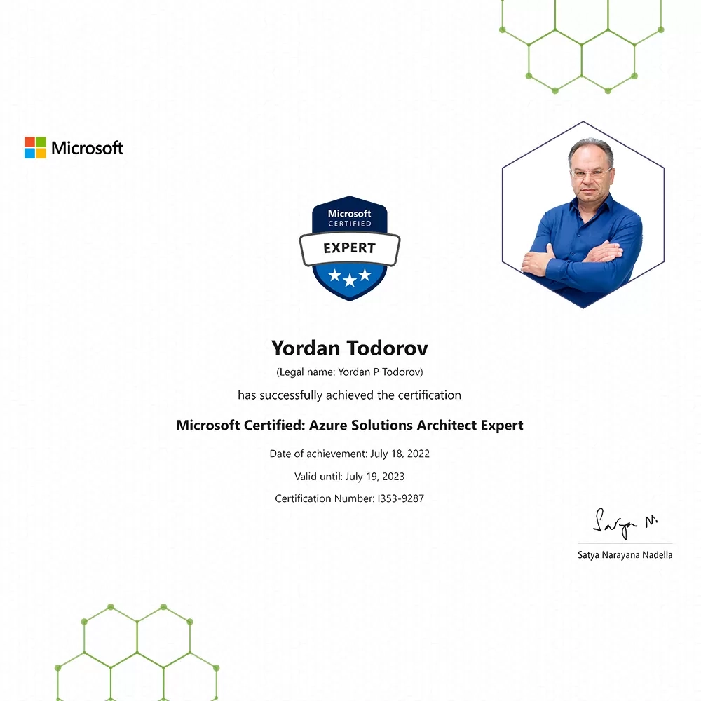 Azure Solutions Architect Expert